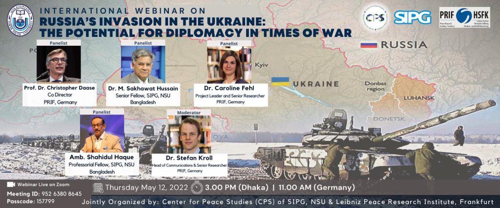 Russia’s invasion in the Ukraine: The Potential for Diplomacy in times of war